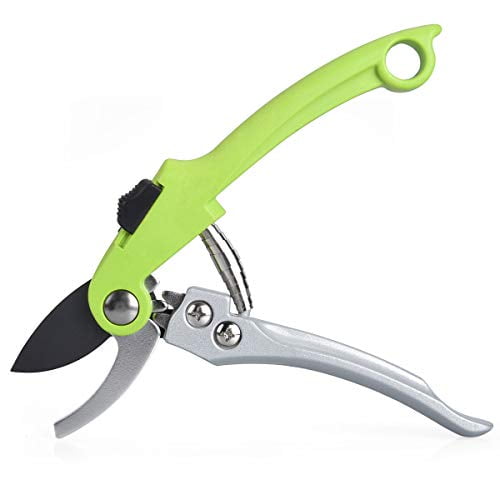 Pruner High Carbon SK5 Steel Hand Pruning Shears Garden Clippers Tree Trimmer 